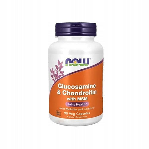 2x Glucosamine Chondroitin MSM Joints 90caps Mobility Comfort NOW Brand Now foods