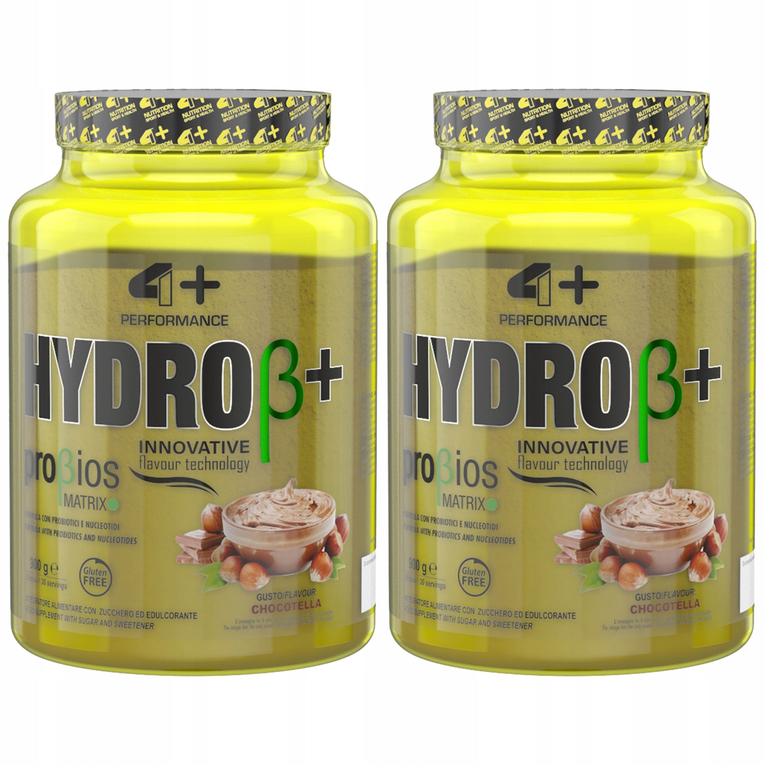 2x HYDRO+ 900g PROTEIN HYDROLYZATE + PROBIOTIC WHEY PROTEIN SUPPLEMENT