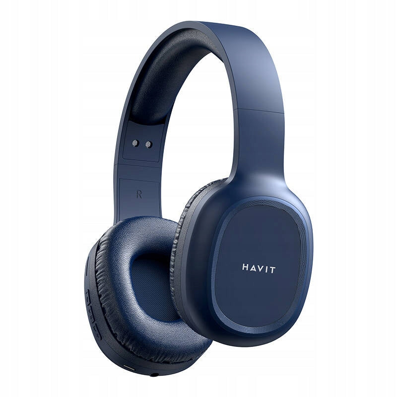 2x Havit H2590BT Pro Wireless On-Ear Headphones (Blue)