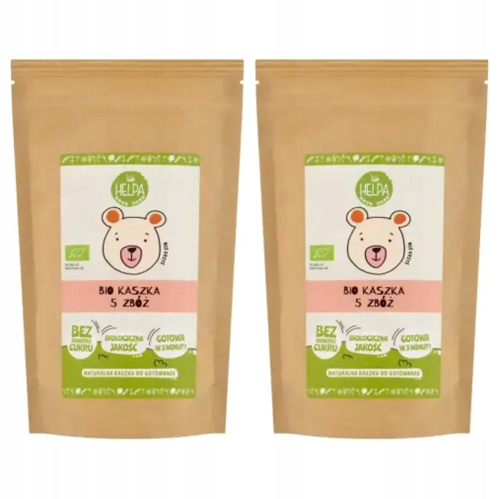 2x Helpa Czary Mama BIO Porridge 5 Cereals, 200 g