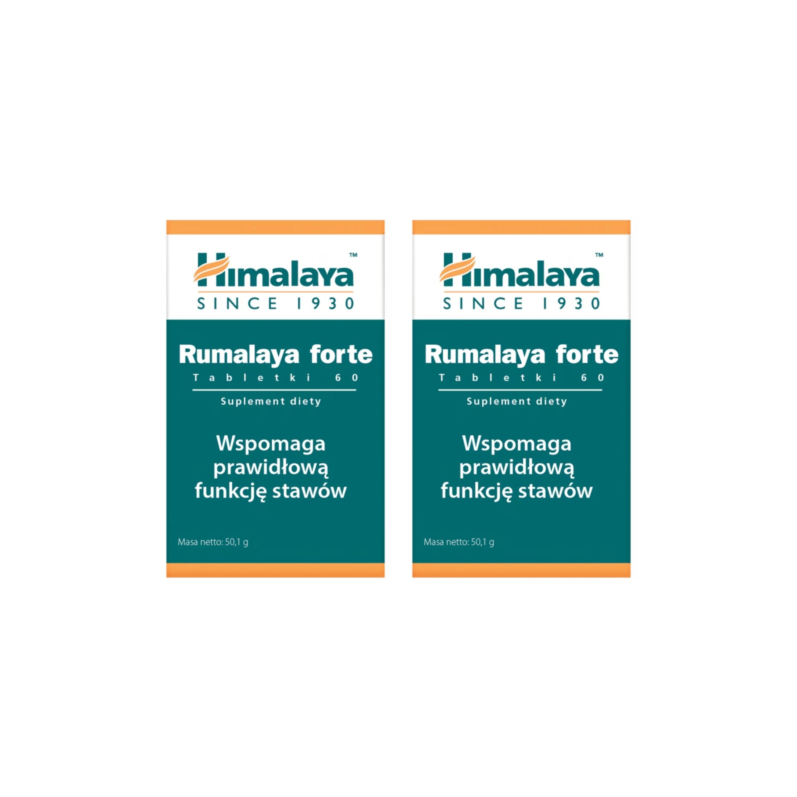 2x Himalaya Rumalaya Forte supporting joint pain 60 pcs SET