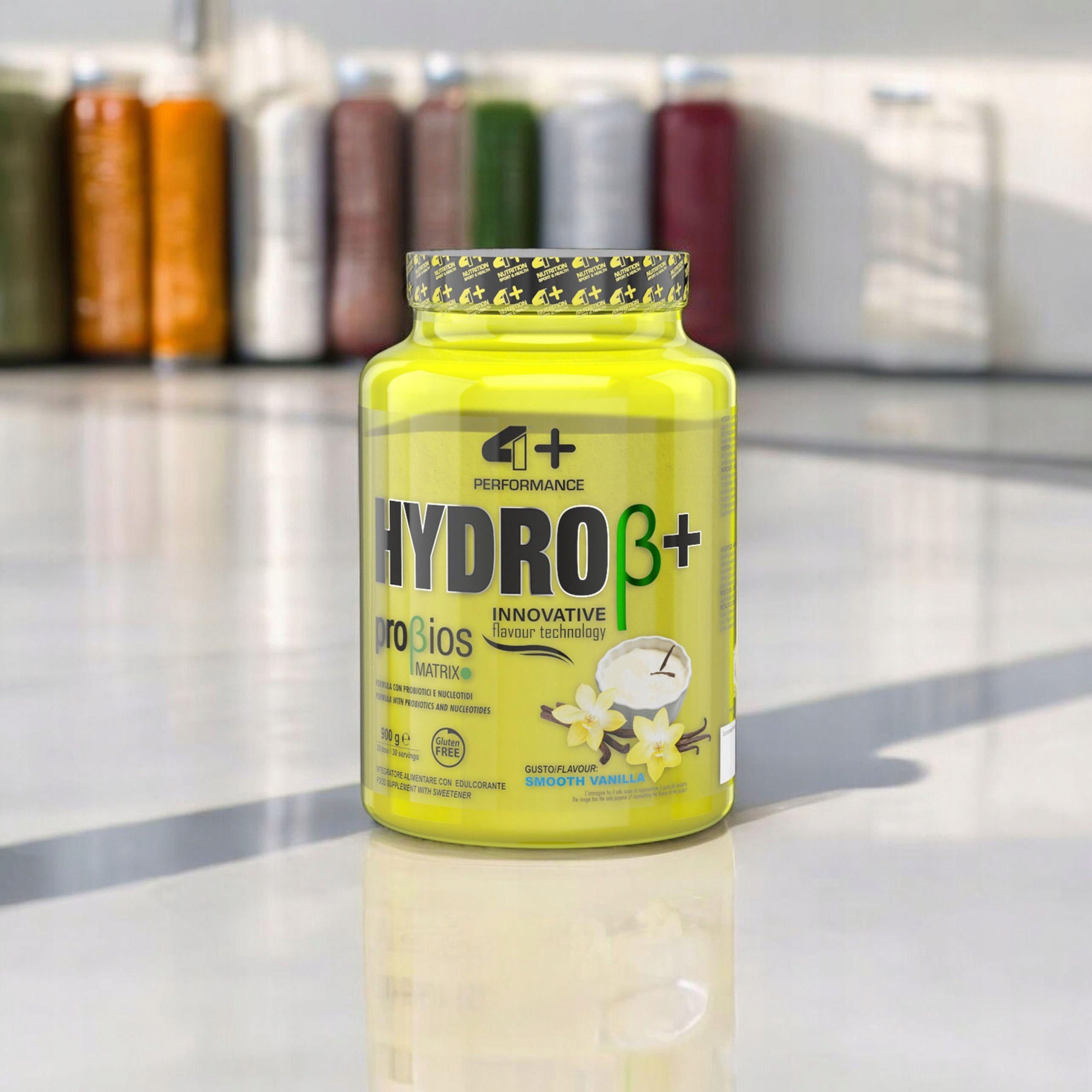 2x Hydrolyzed protein whey probiotics regeneration 900g 4+ Nutrition Brand 4+ Nutrition