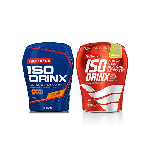 2x Isotonic hydration vitamin energy training Isodrinx 420g NUTREND Brand Nutrend