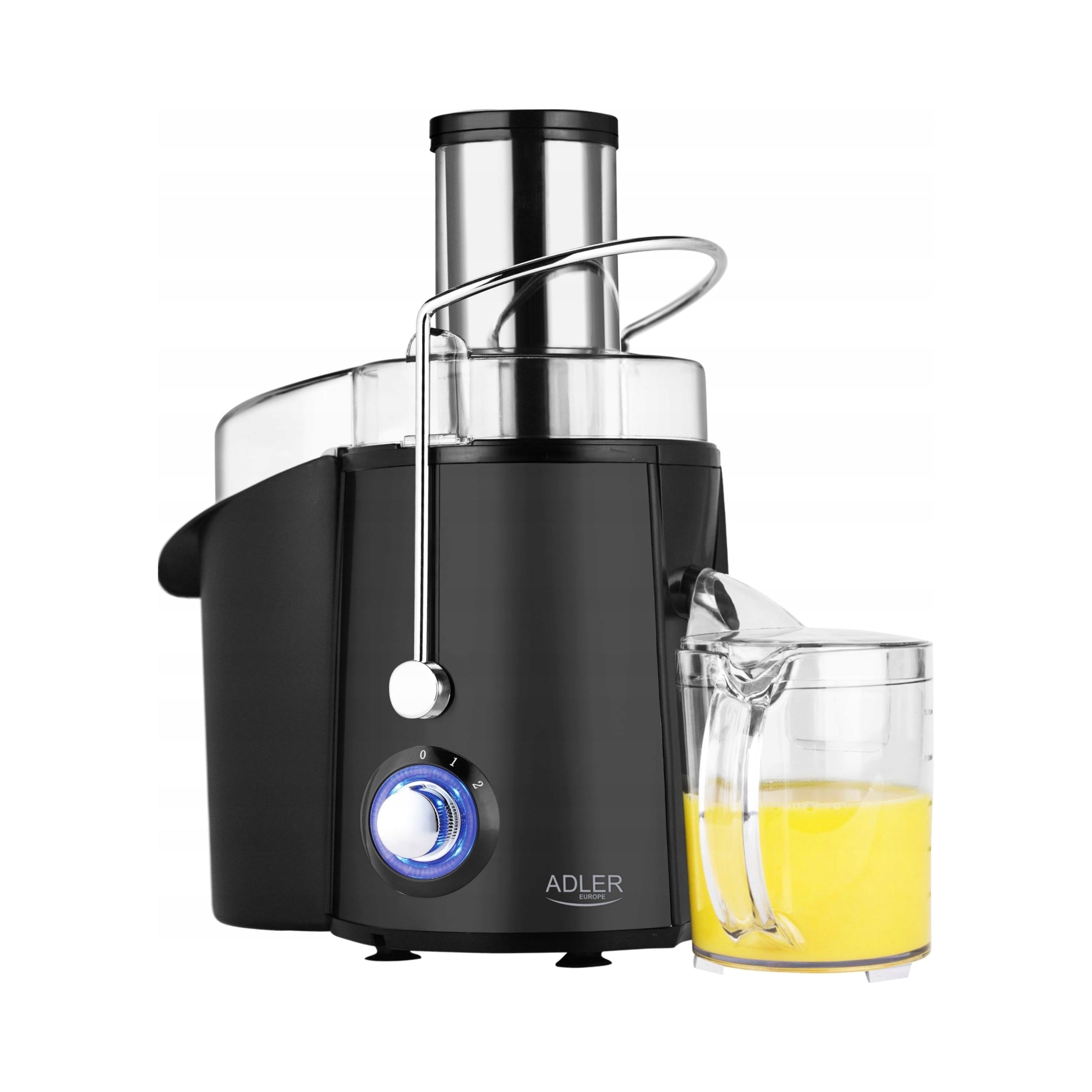 2x Juicer Adler Europe 2000 W Z Adjustable Rotation and Large Hole 75 M