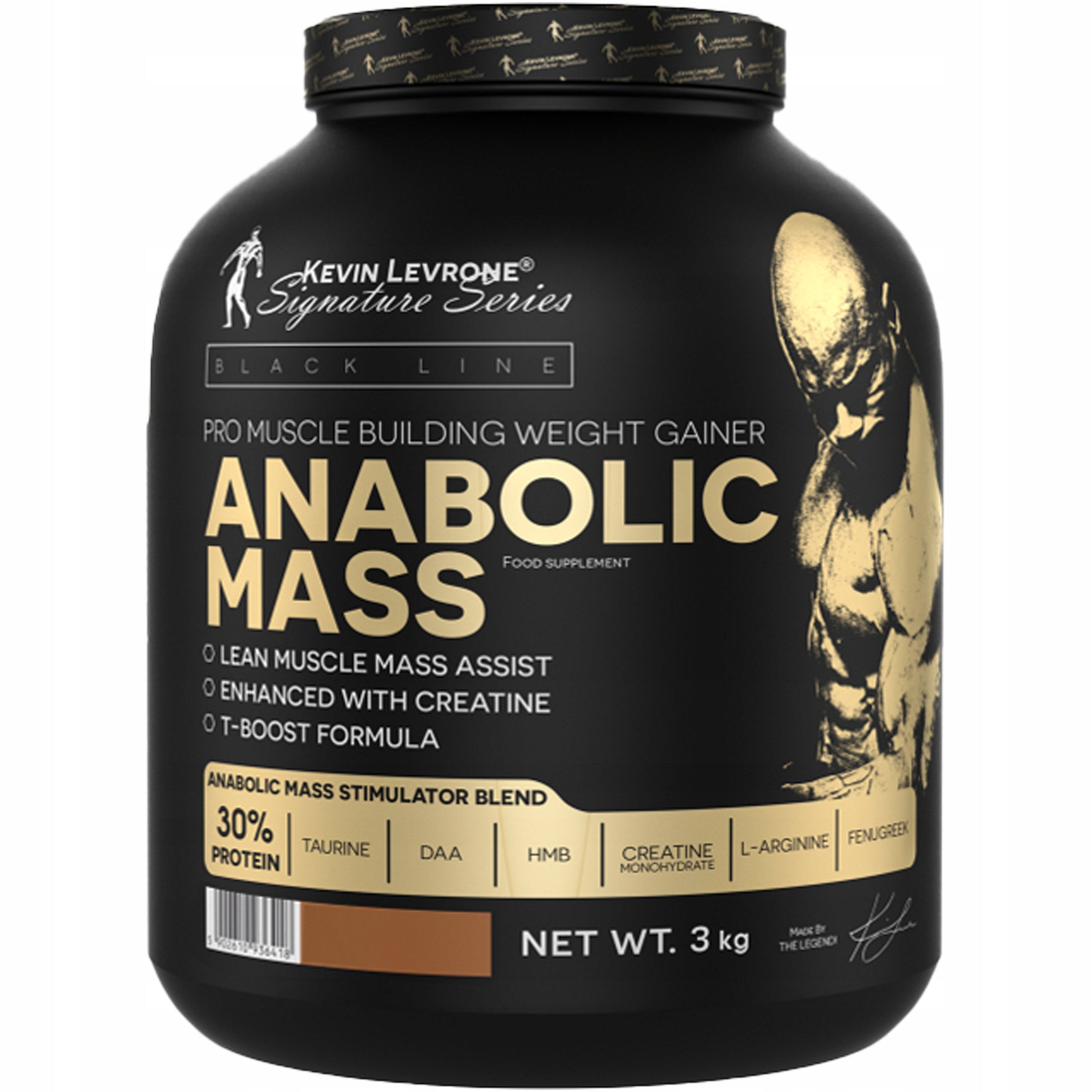 2x KEVIN LEVRONE Anabolic Mass 3000g Gainer Protein Creatine Mass HMB Brand Kevin Levrone