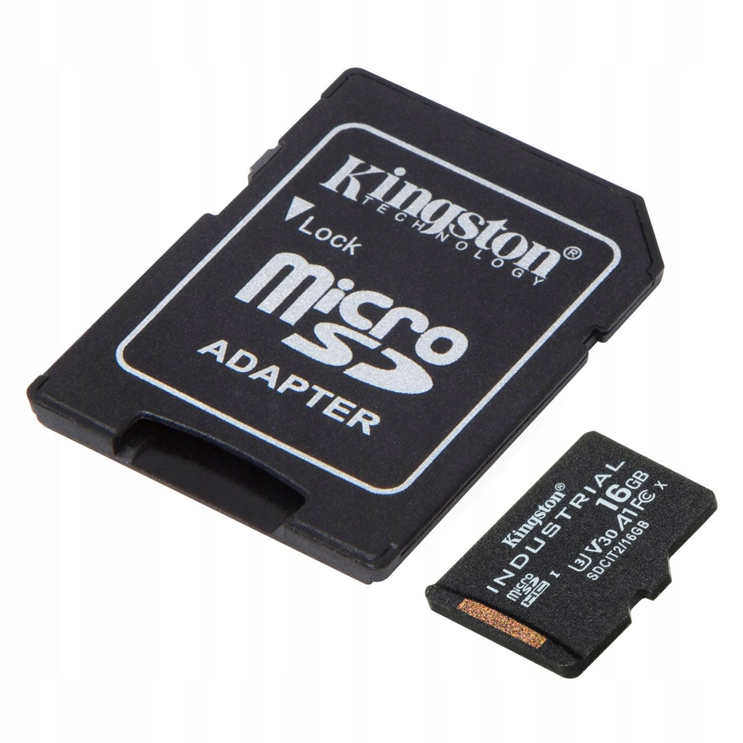 2x KINGSTON microSDHC 16GB Industrial C10 A1 pSLC Card Manufacturer Kingston