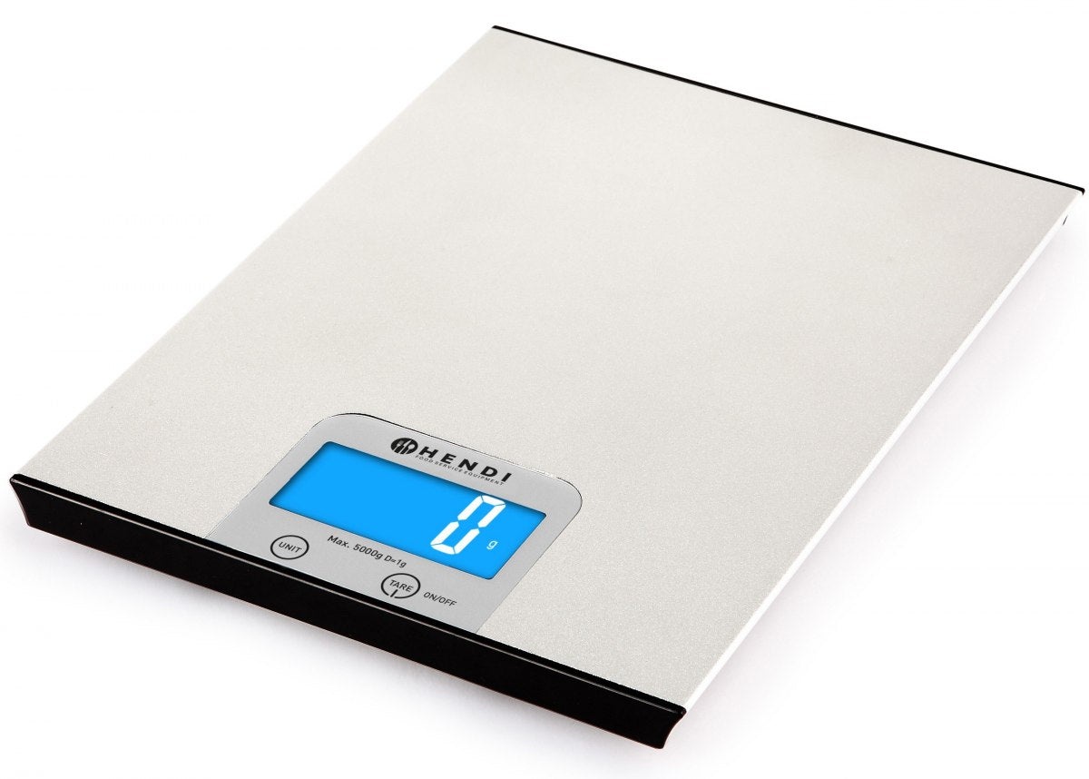 2x Kitchen scale with legalization up to 5 kg 1/2 g CAS - Hendi 580288 Manufacturer code 580288