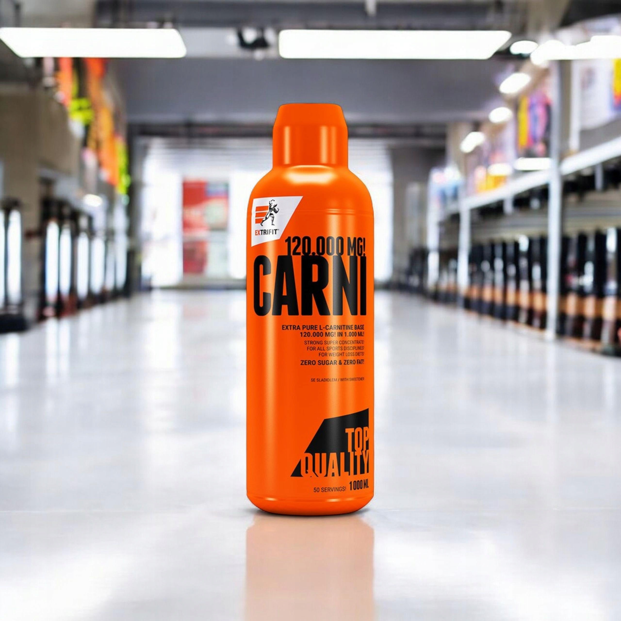 2x L-CARNITINE 120000mg FAT BURNING LIQUID REDUCTION 1000ml EXTRIFIT Brand Extrifit