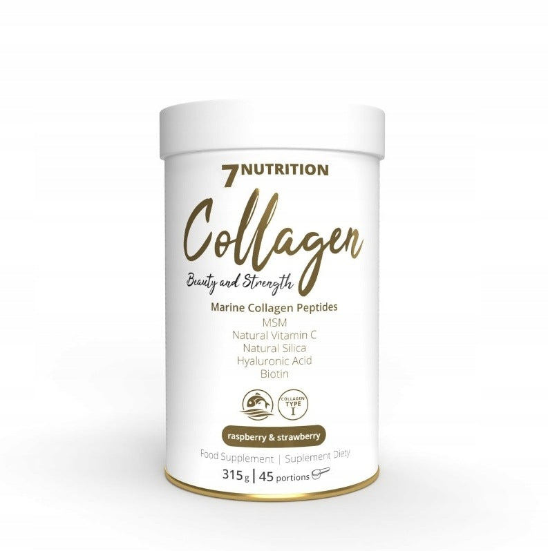 2x MARINE COLLAGEN 7 NUTRITION 315g MSM Peptides Vitamin C Biotin Without Sugar Expiration date at least six months from the date of purchase