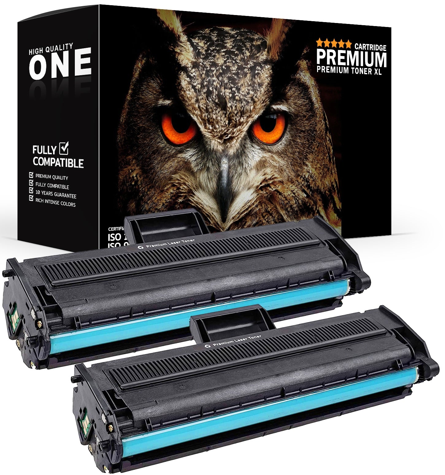 2x MLT-D101S XL Toner for Samsung ML-2165 ML-2165W ML-2160 SCX-3400 SCX-3405