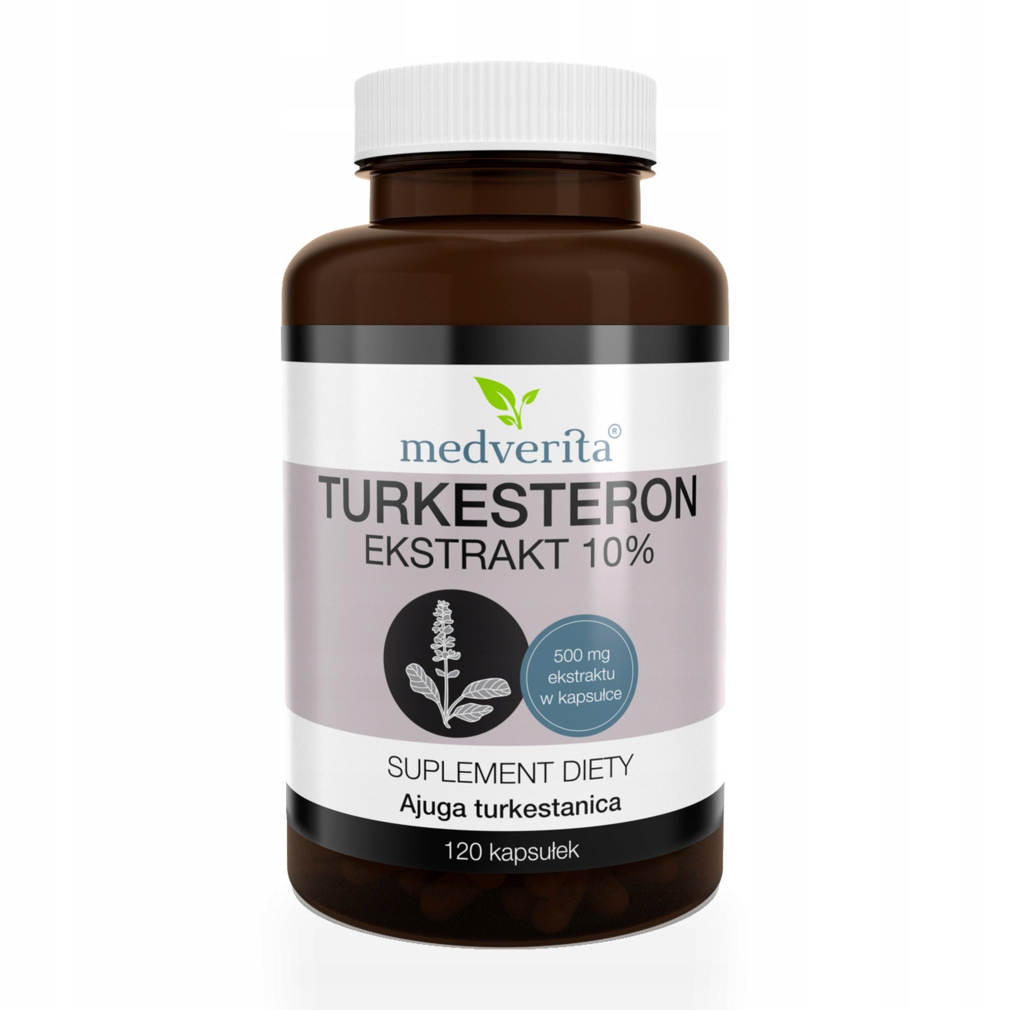 2x Medverita Turkesterone 500mg 120 capsules extract vitality energy Expiration date at least six months from the date of purchase