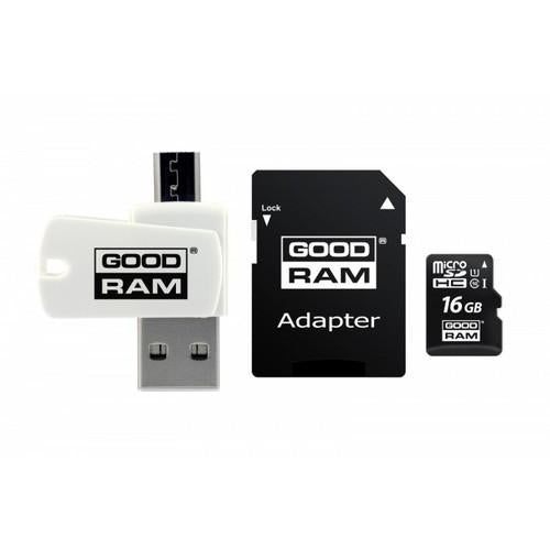 2x Memory card with adapter and card reader GoodRam All in one M1A4-0160