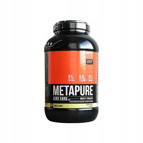 2x Metapure Zero Carb 2000g Whey Protein Isolate BCAA Without Lactose Expiration date at least six months from the date of purchase