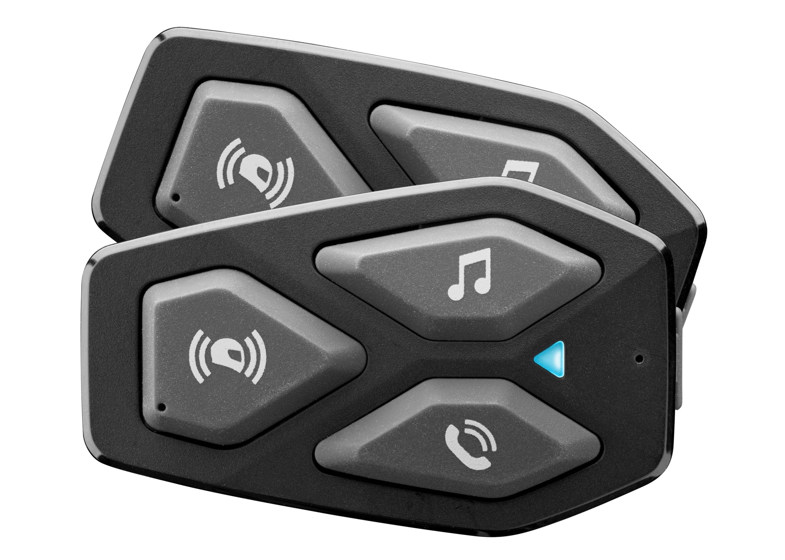 2x Motorcycle Intercom INTERPHONE U-COM 3, set for 2 helmets