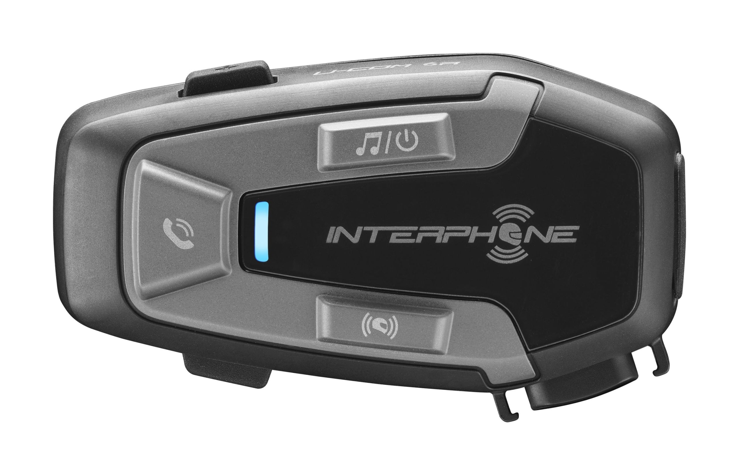 2x Motorcycle Intercom INTERPHONE U-COM 6R, set for 1 helmet