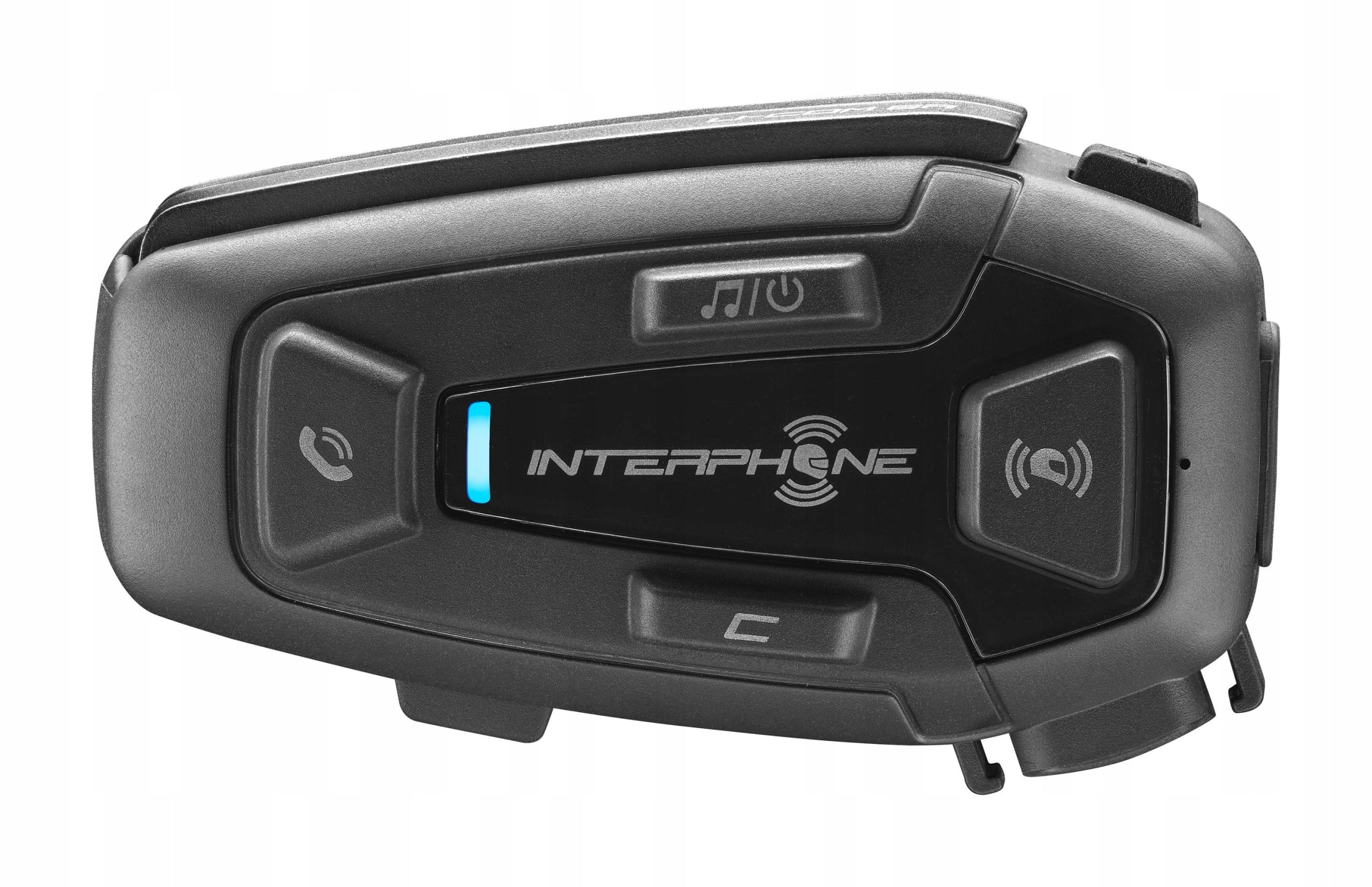 2x Motorcycle Intercom INTERPHONE U-COM 8R, set for 1 helmet