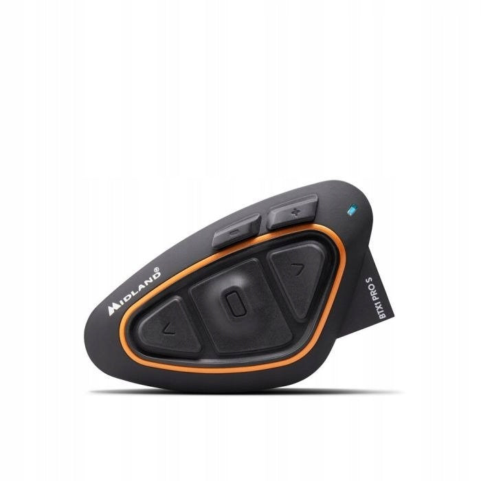2x Motorcycle Intercom Midland BTX1 PRO S-SINGLE for 1 helmet