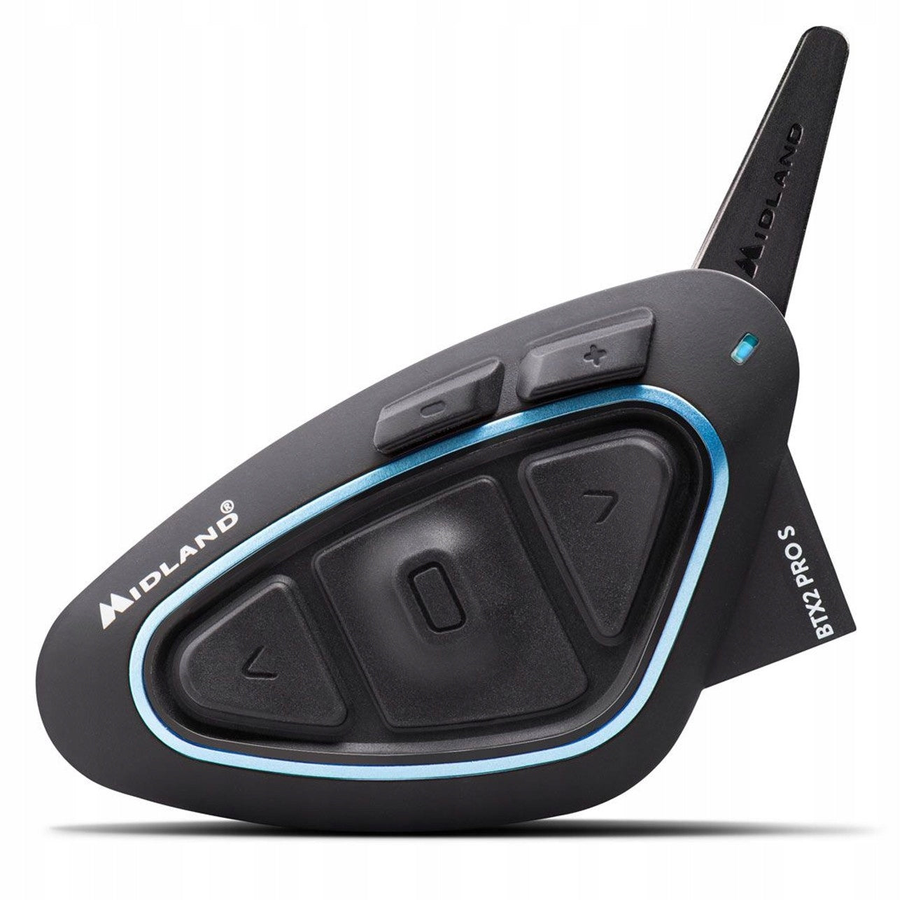 2x Motorcycle Intercom Midland BTX2 PRO S LR-SINGLE