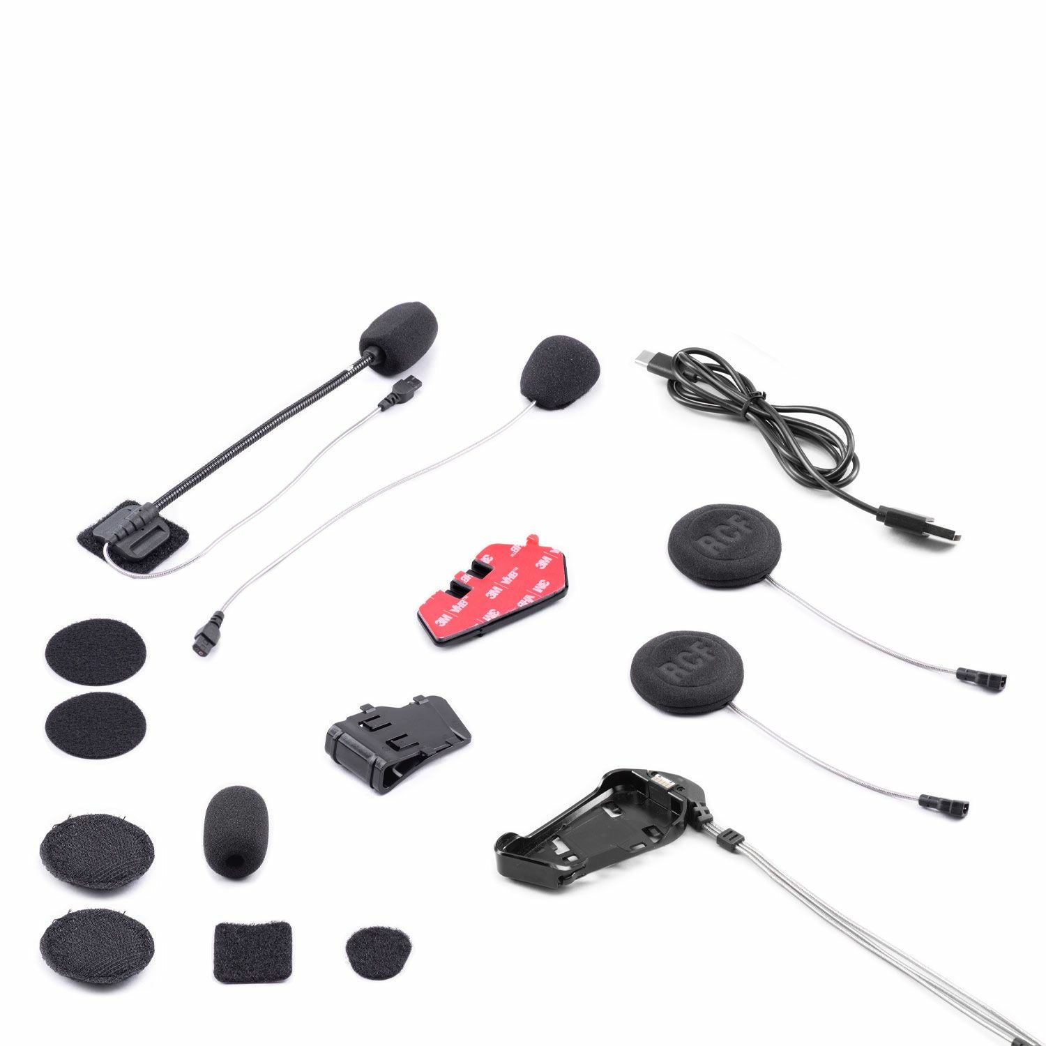 2x Motorcycle Intercom Midland R1 MESH SINGLE for 1 helmet Manufacturer's catalog number C1585