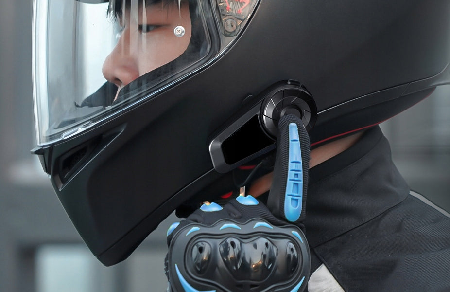 2x Motorcycle Intercom X2, FM Radio, Bluetooth, HD Speakers IPX6 1000mAh Manufacturer no brand