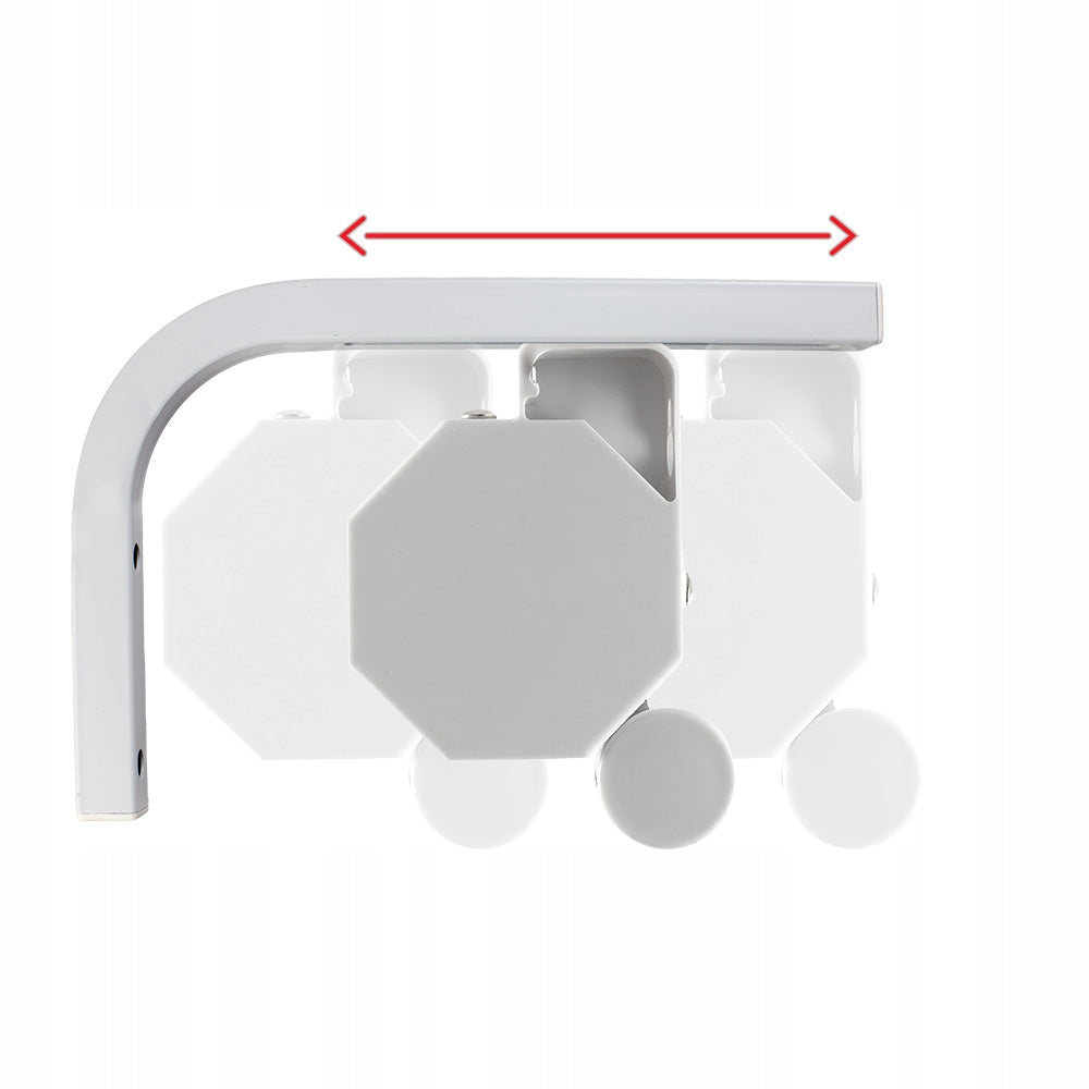 2x Mounting bracket for projection screen 10-30cm White Manufacturer code RBSM-SW-10X30