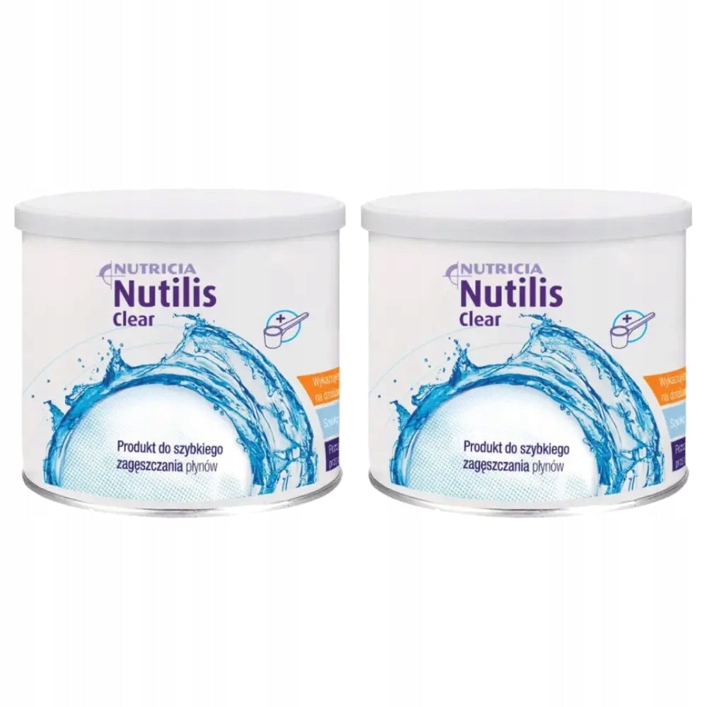 2x Nutilis Clear, thickening preparation, 175 g
