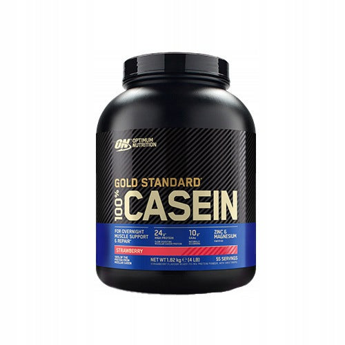 2x OPTIMUM NUTRITION Gold Standard Casein 1820g Strawberry Night Protein Expiration date at least six months from the date of purchase