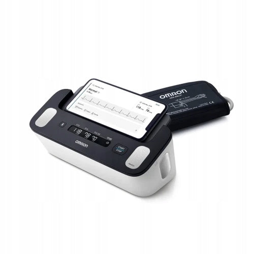 2x Omron Complete HEM-7530T-E3 Automatic shoulder blood pressure monitor and ECG Medical device yes