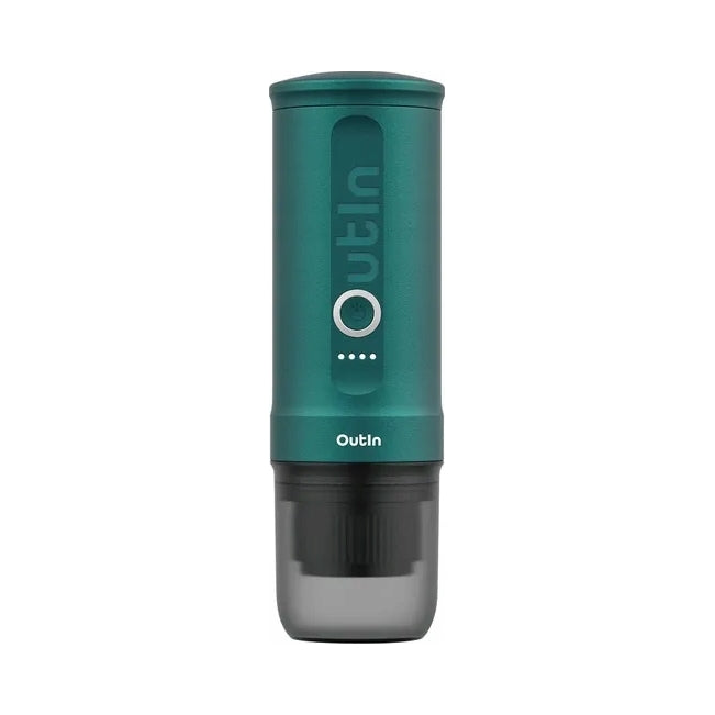 2x OutIn Nano Coffee Maker Portable Travel Green Turquoise