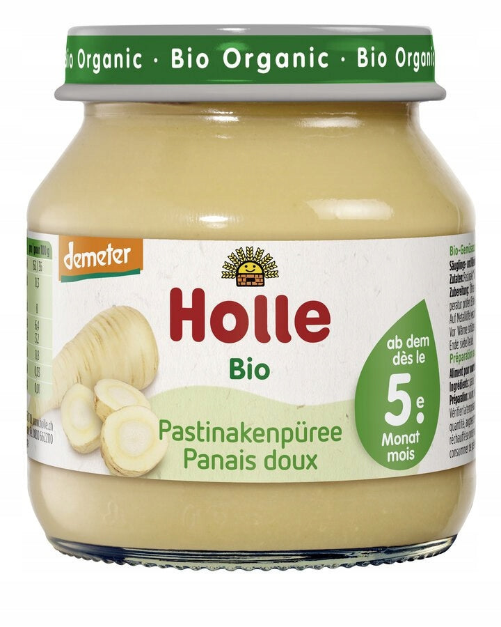2x PASTERNAK B/D SUGARS BEZGL. FROM 5 MONTHS DEMETER BIO 125 g JAR- HOLLE Brand Holle