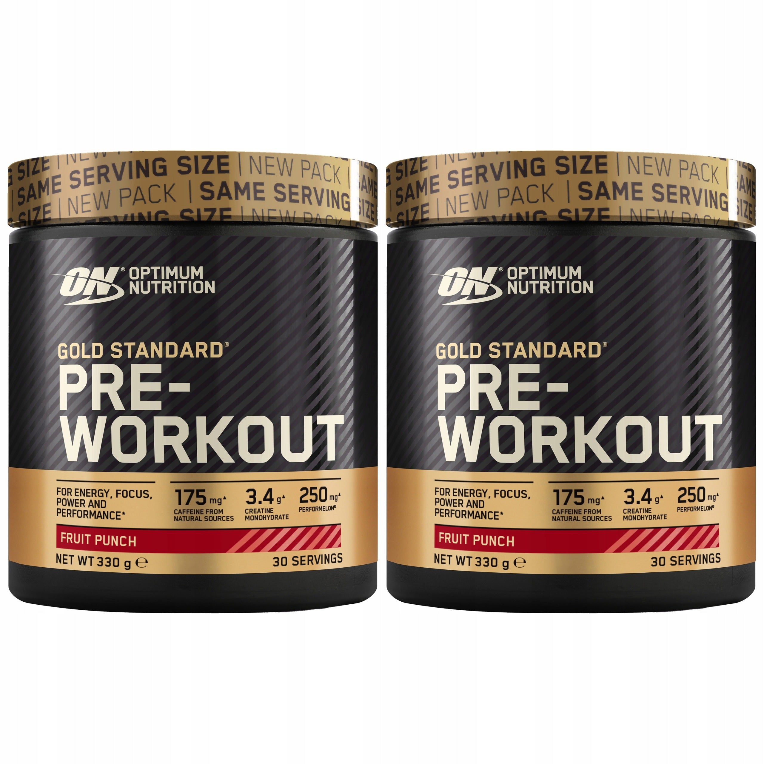 2x PRE-WORKOUT CREATINE BETA-ALANINE CITRULLINE ENERGY 330g ON
