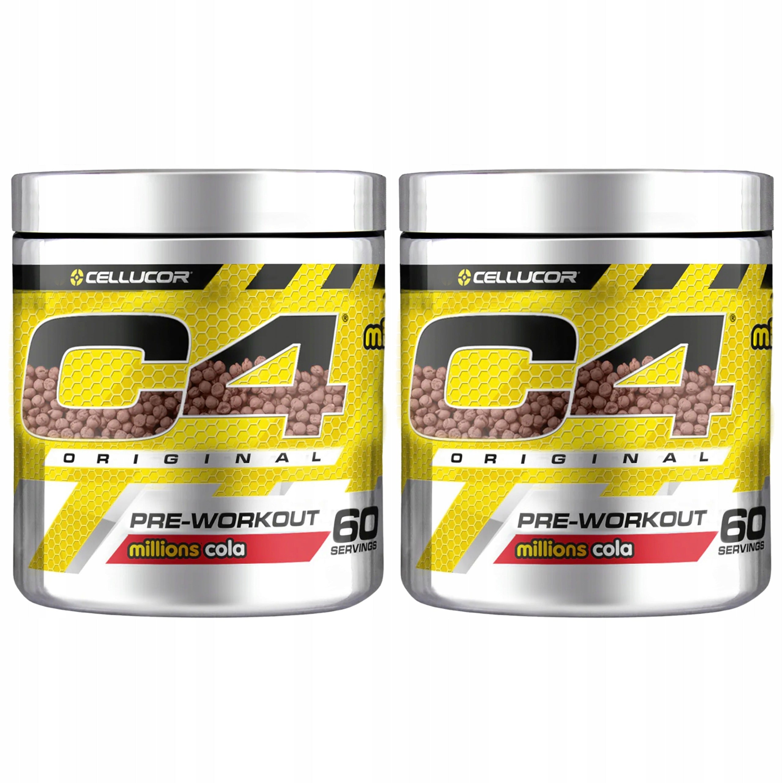 2x PRE-WORKOUT PUMP USA CELLUCOR C4 ORIGINAL ID