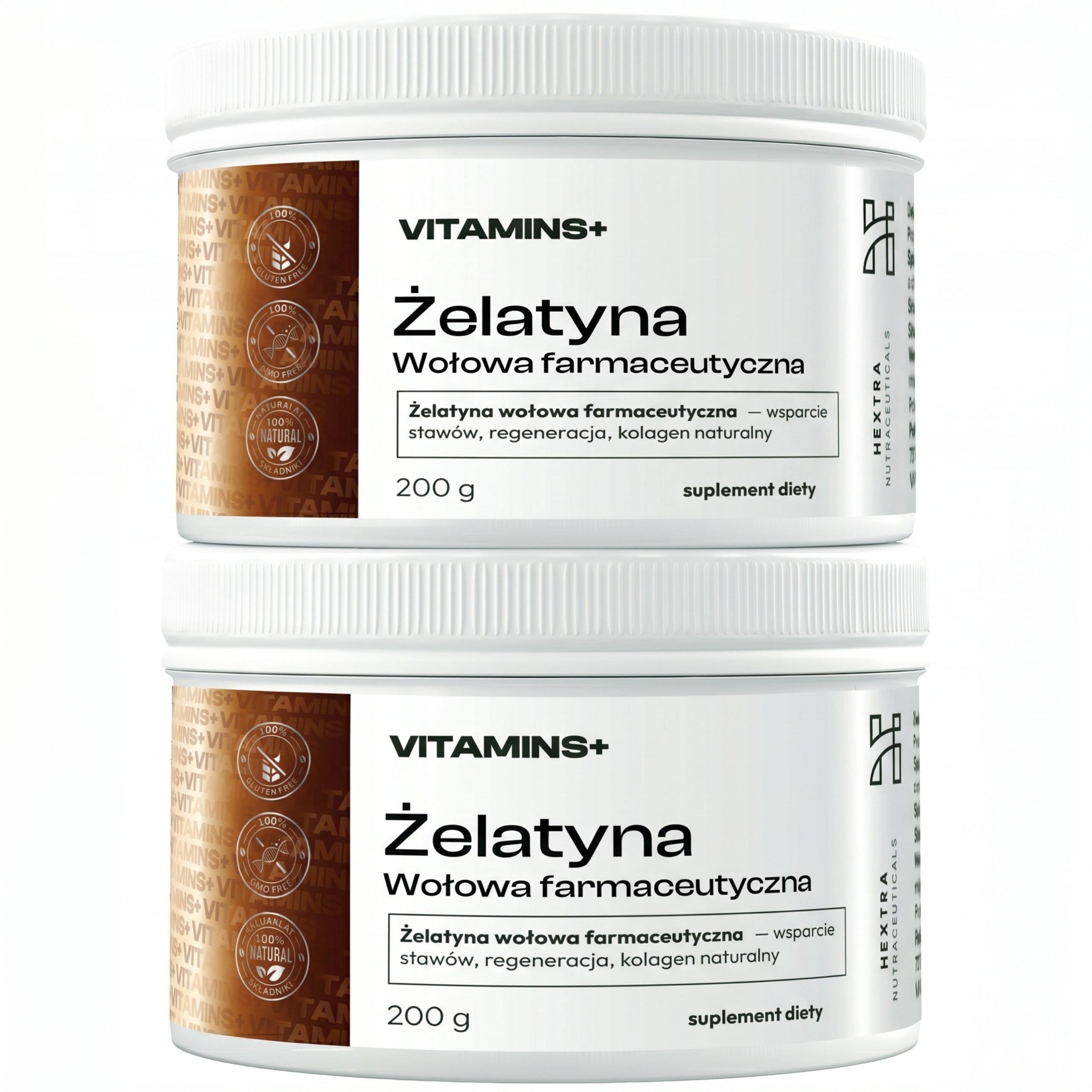 2x Pharmaceutical Beef Gelatin 400g - Collagen for joints