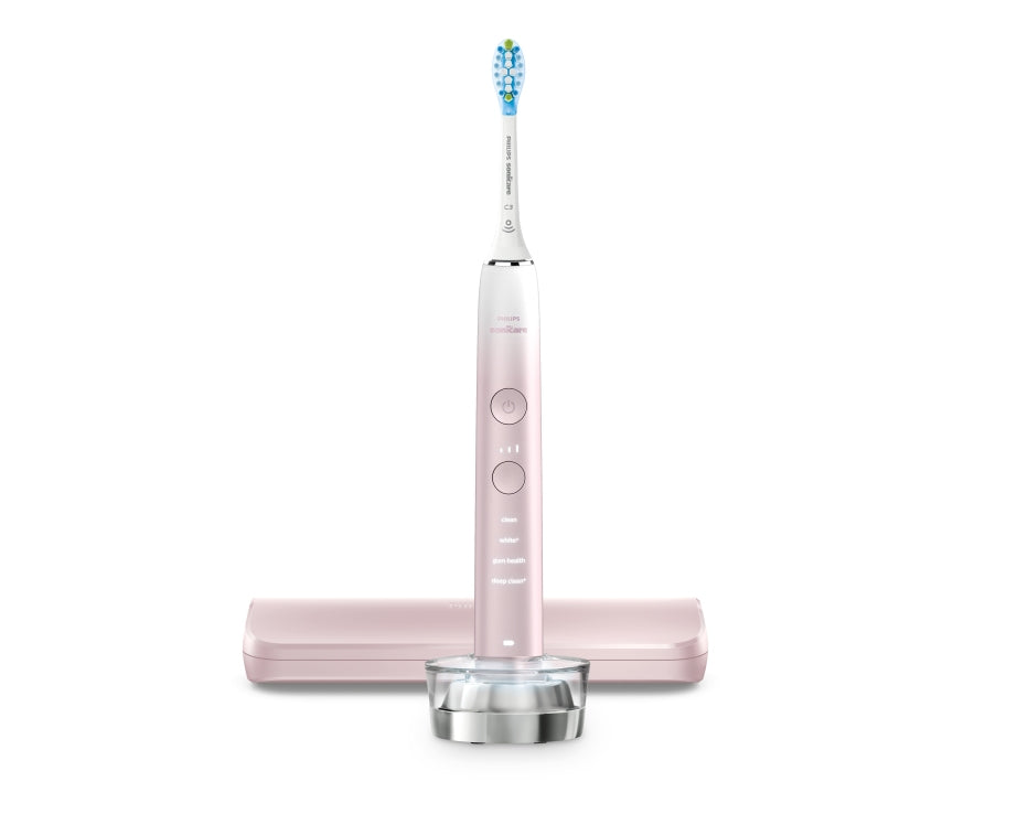2x Philips Sonicare Diamondclean 9000 Sonic electric toothbrush C3 Rozowa Hx9911 Brand Philips