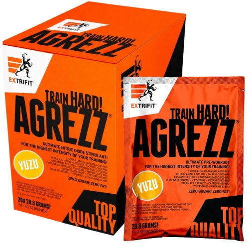 2x Pre-workout Agrezz x20 Preworkout Strength Energy Pump Training EXTRIF Expiration date at least six months from the date of purchase