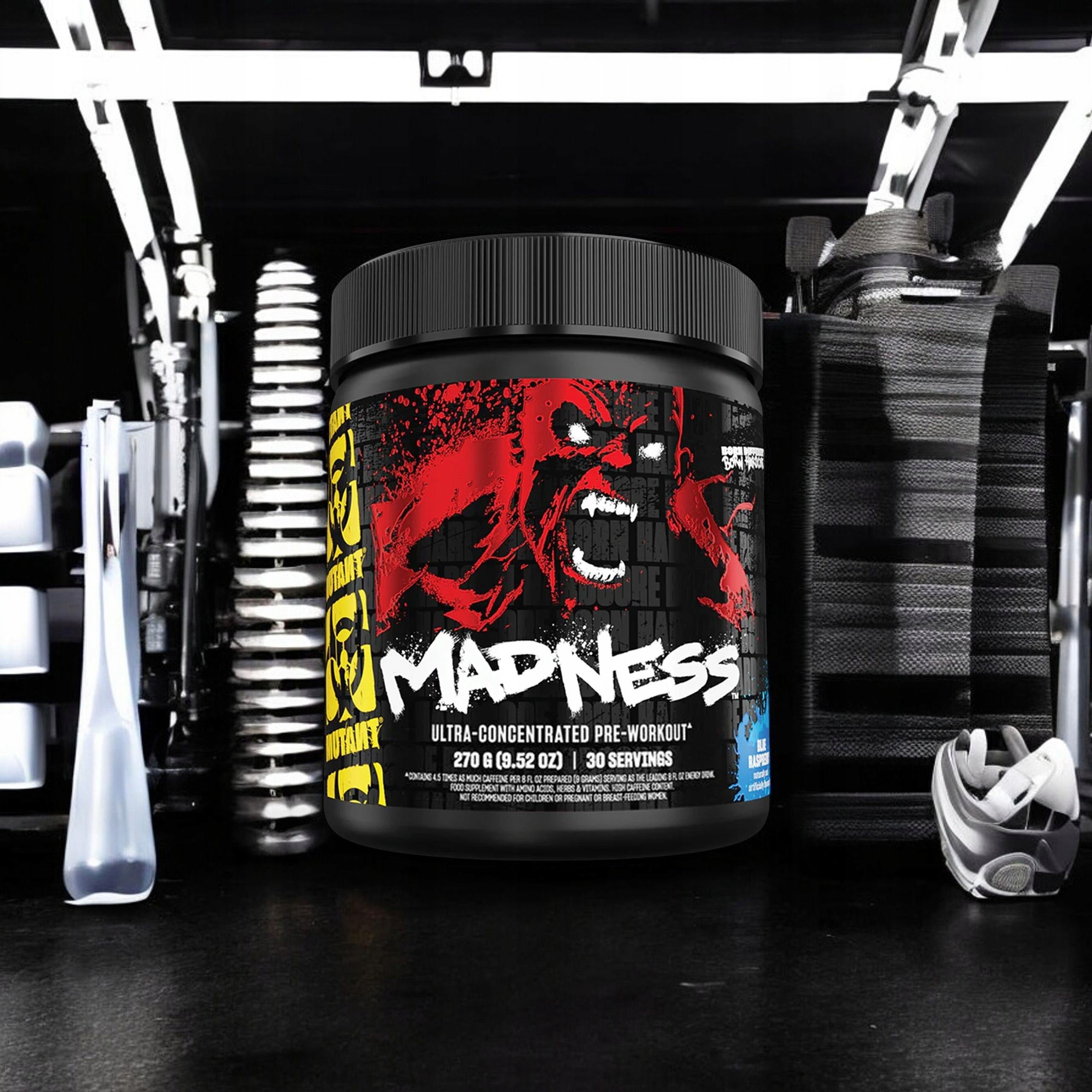 2x Pre-workout Energy Strength Pump L-Citrulline Beta-Alanine MUTANT Brand Mutant