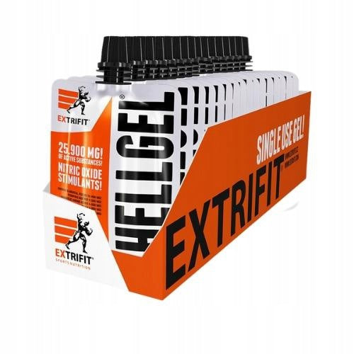 2x Pre-workout Gel 16 pcs Creatine Caffeine BCAA Pump Hell Gel EXTRIFI Expiration date at least six months from the date of purchase