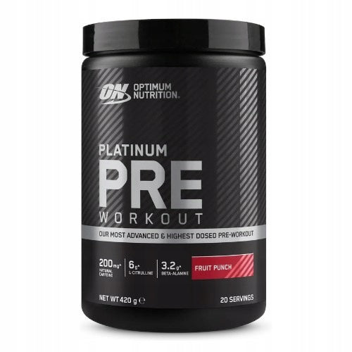 2x Pre-workout OPTIMUM NUTRTION Platinum Pre Workout 420g Blue Raspber Expiration date at least six months from the date of purchase
