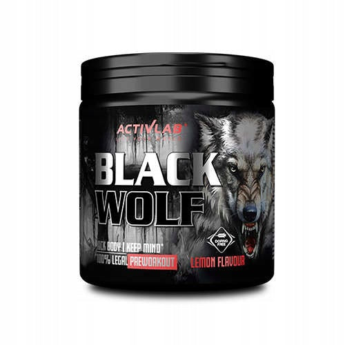 2x Pre-workout conditioner Black Wolf beta-alanine creatine 300g ACTIVLAB Expiration date at least six months from the date of purchase
