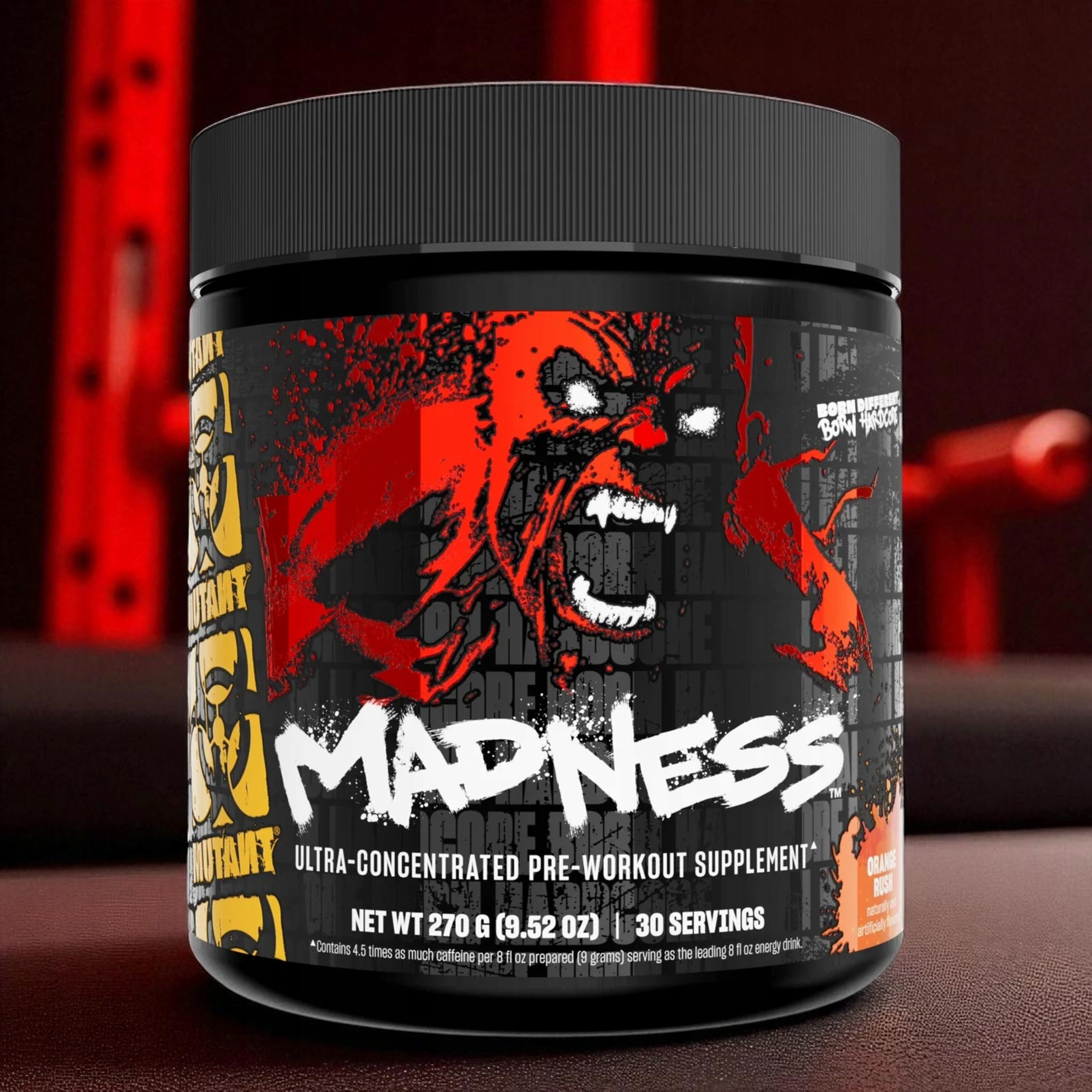 2x Pre-workout energy concentration pump Beta-Alanine caffeine MUTANT Brand Mutant