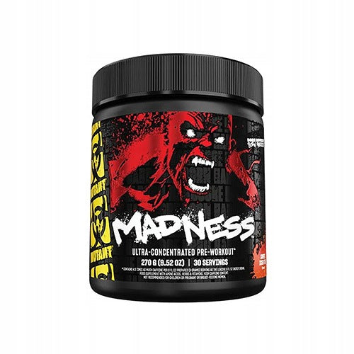 2x Pre-workout energy pump strength MUTANT Madness 270g Expiration date at least six months from the date of purchase