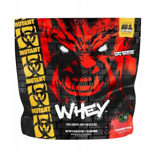 2x Protein Conditioner MUTANT Whey 2270g Strawberry WPC WPI Amino Acids 61 servings Expiration date at least six months from the date of purchase