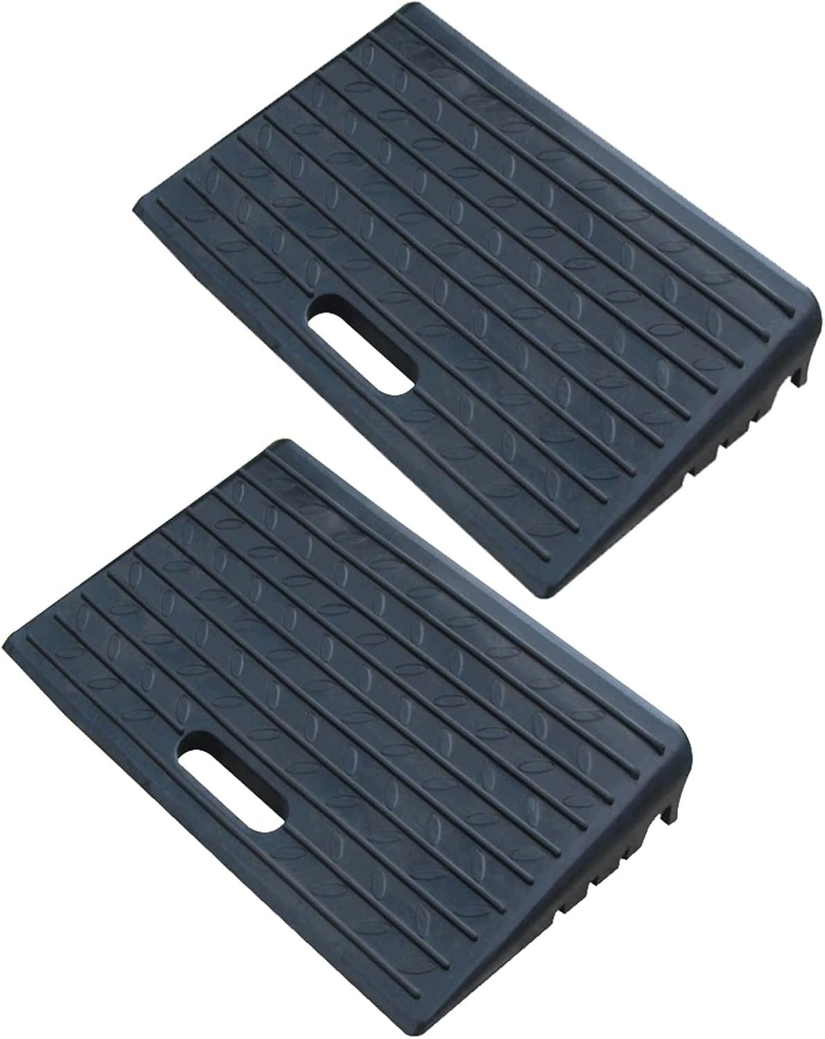 2x RAMP CURB DRIVEWAY FOR WHEELCHAIRS 50x25x11cm