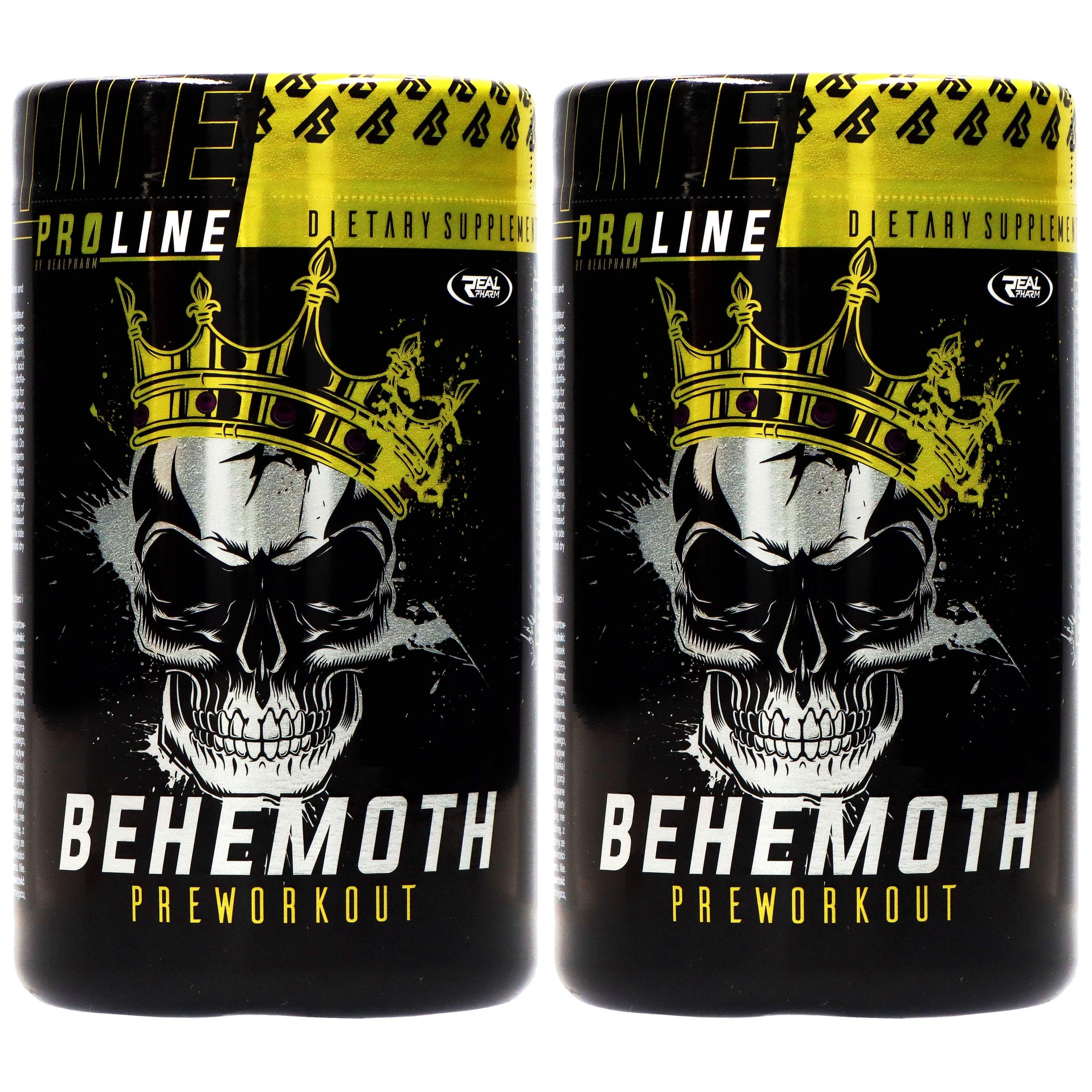 2x Real Pharm Behemoth 500g CONDITIONER PRE WORKOUT PUMP