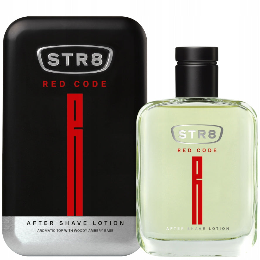 2x STR8 RED CODE AFTERSHAVE 100ml NEW CAN