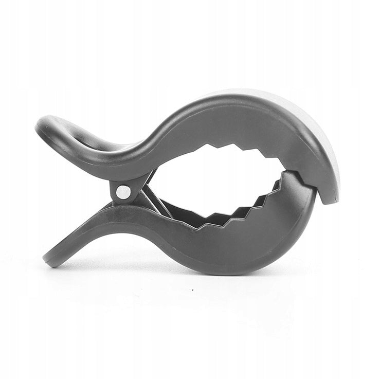 2x STROLLER CLIP HANDLE BUCKLE FOR ATTACHING HOOK BLACK Brand no brand