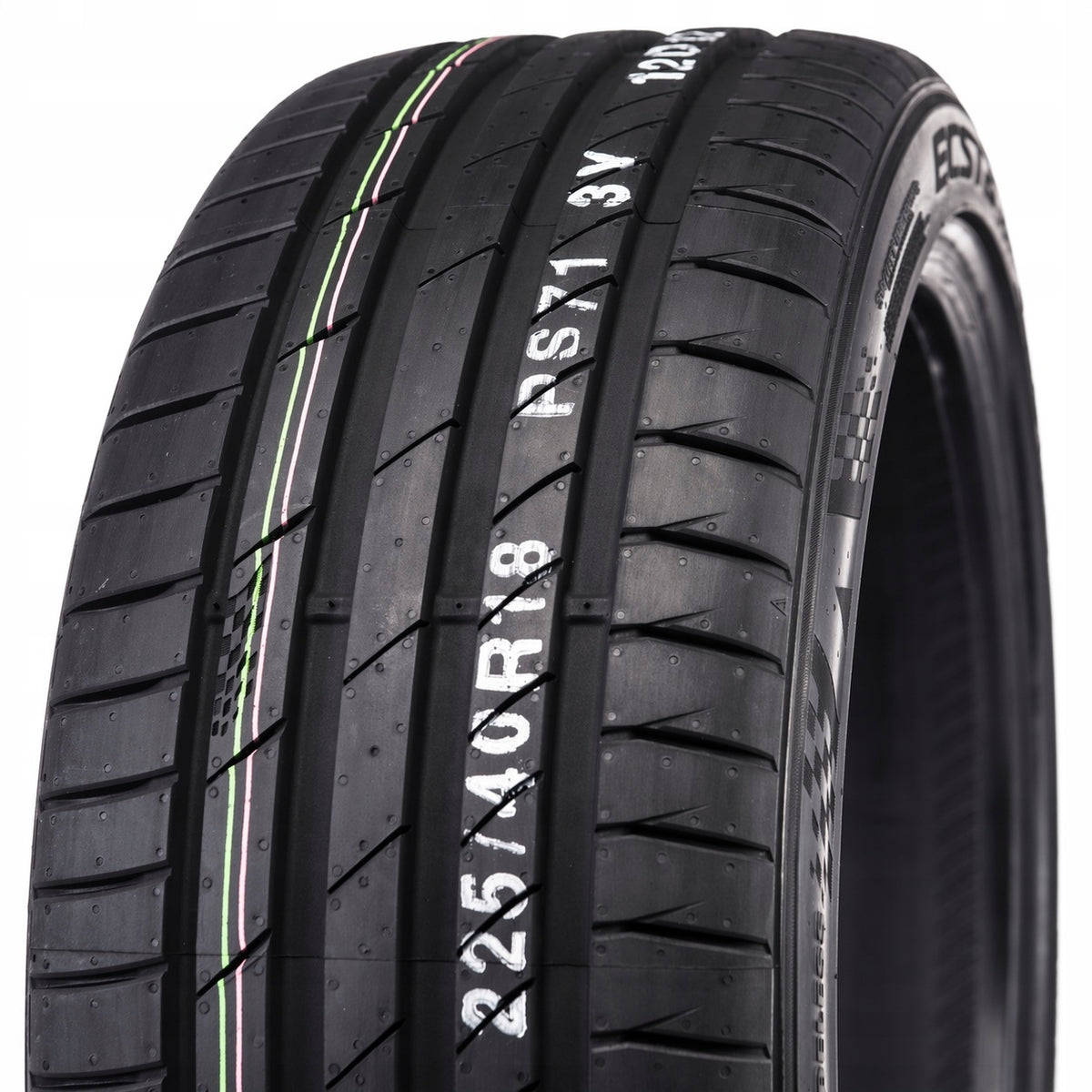 2x SUMMER TYRES 245/45R18 Kumho Ecsta PS71 96Y