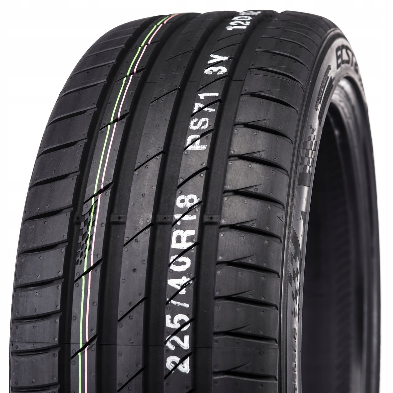 2x SUMMER TYRES 245/45R18 Kumho Ecsta PS71 96Y