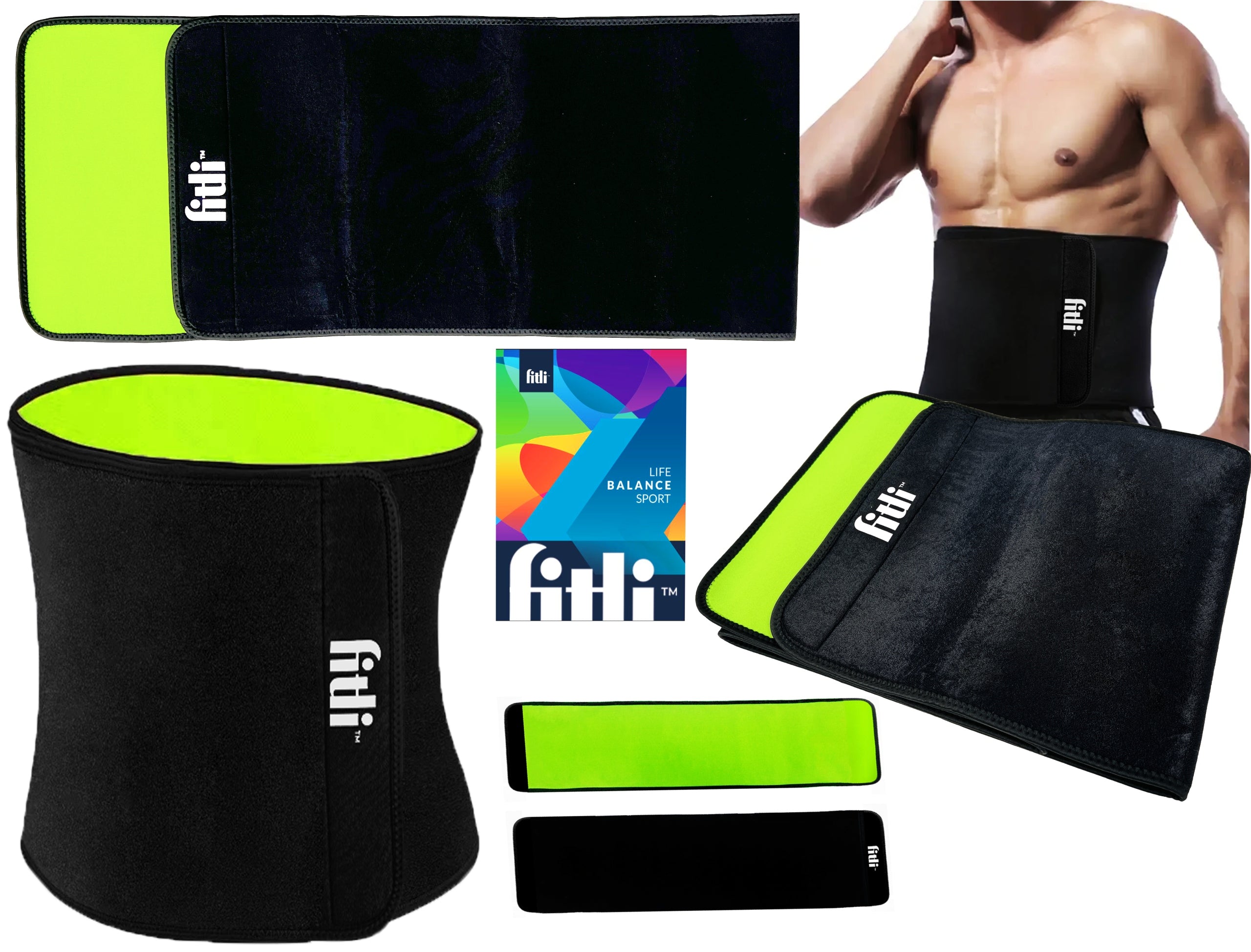 2x Slimming Belt Fitli Ftl30 Universal Size