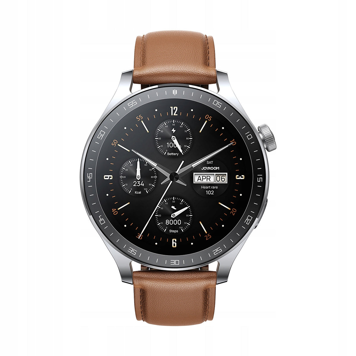 2x Smartwatch Classic Series JR-FC2 Pro with answering function - sre Brand Joyroom